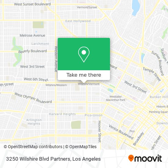 Mapa de 3250 Wilshire Blvd Partners