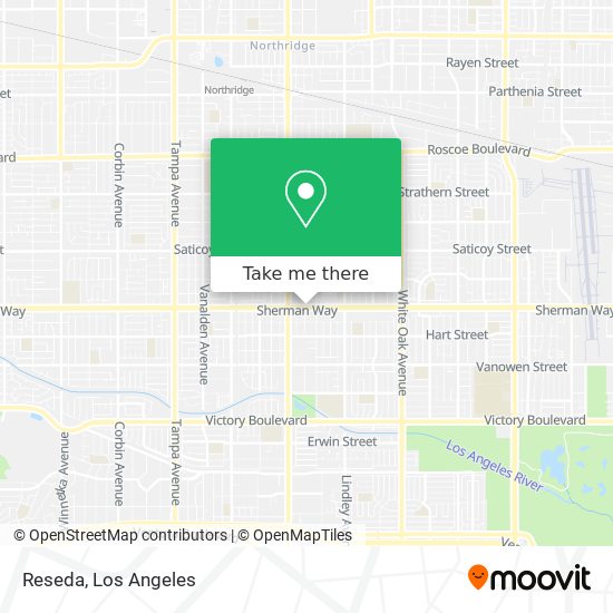 Reseda map