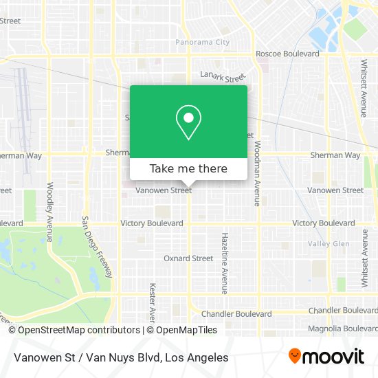 Vanowen St / Van Nuys Blvd map