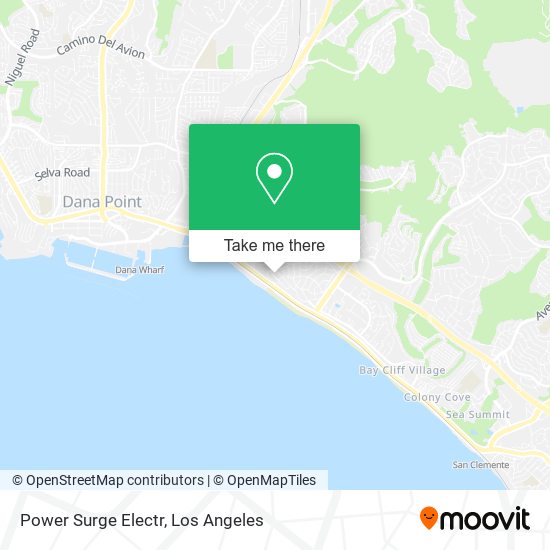 Power Surge Electr map