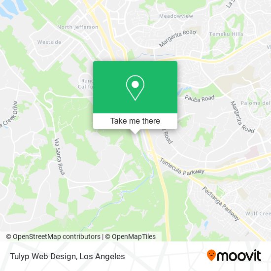 Tulyp Web Design map