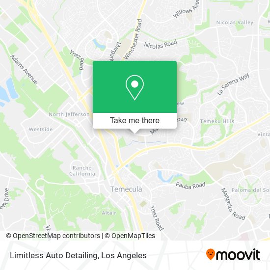 Limitless Auto Detailing map