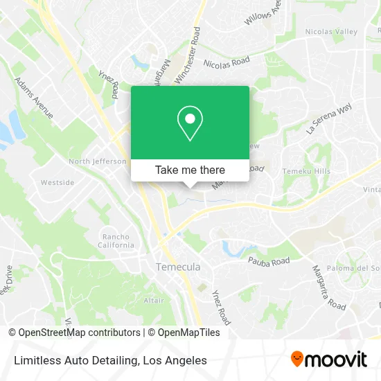 Limitless Auto Detailing map