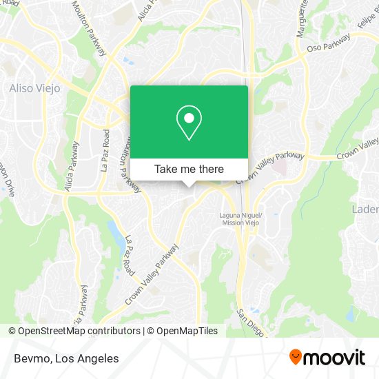 Bevmo map