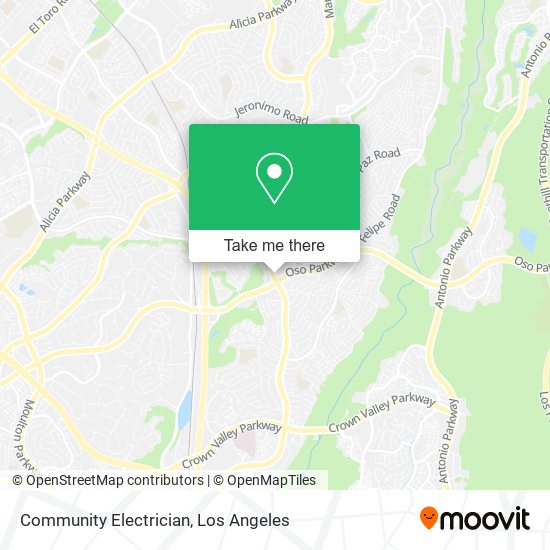 Mapa de Community Electrician