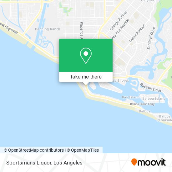 Sportsmans Liquor map