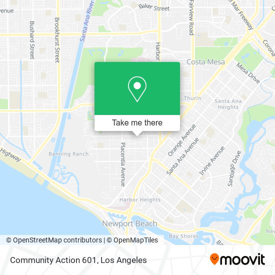 Community Action 601 map