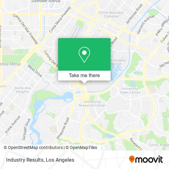 Mapa de Industry Results
