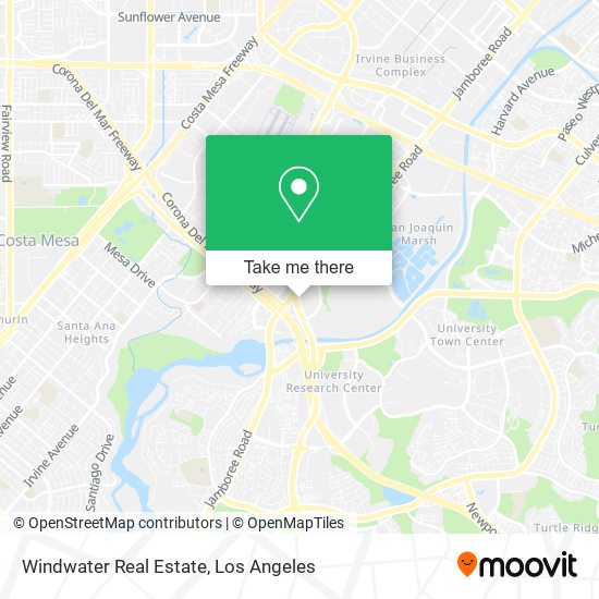 Windwater Real Estate map