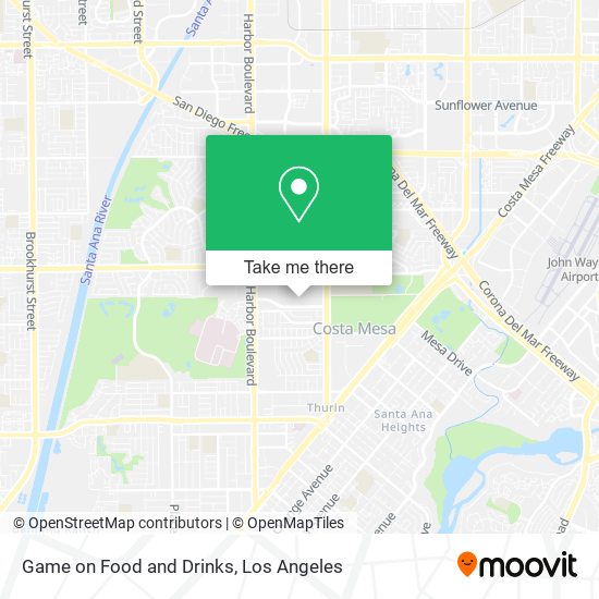 Game on Food and Drinks map