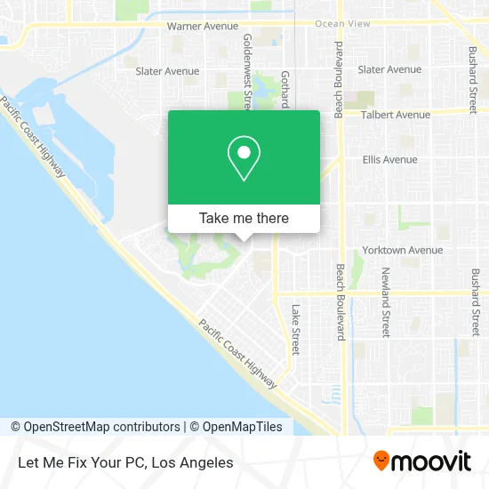 Let Me Fix Your PC map