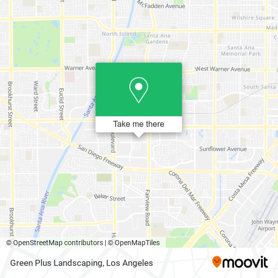 Green Plus Landscaping map