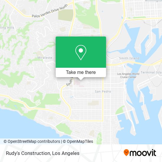 Rudy's Construction map