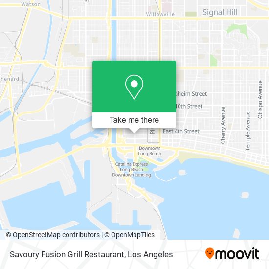 Mapa de Savoury Fusion Grill Restaurant