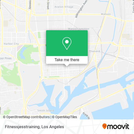 Fitnessjesstraining map