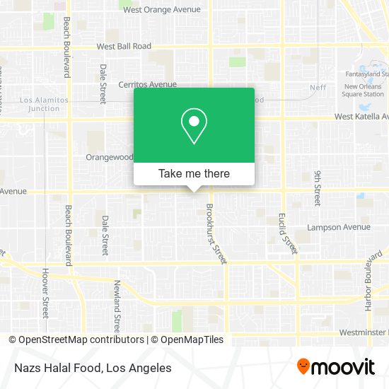 Nazs Halal Food map