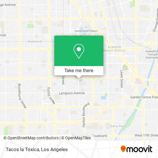 Tacos la Toxica map