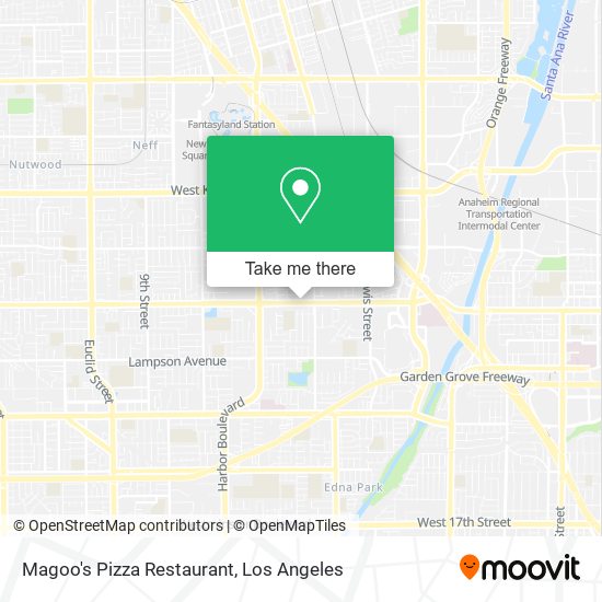 Mapa de Magoo's Pizza Restaurant
