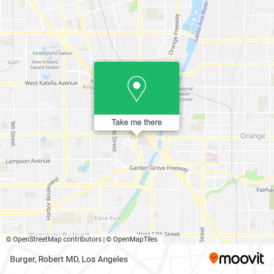 Burger, Robert MD map