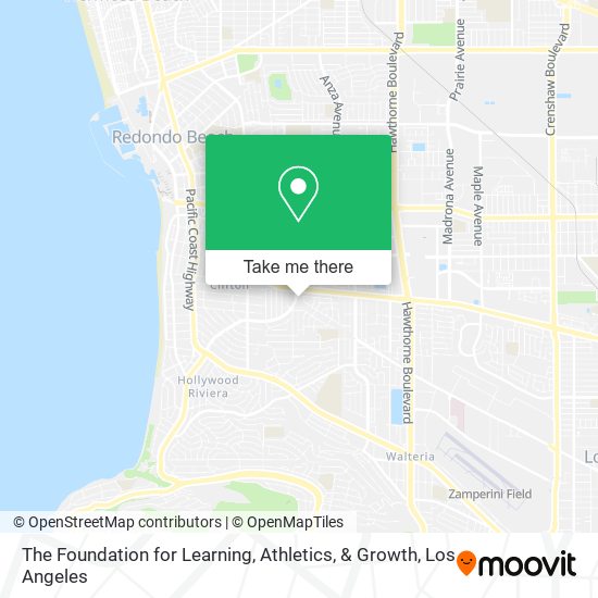 The Foundation for Learning, Athletics, & Growth map