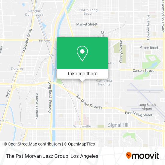 The Pat Morvan Jazz Group map