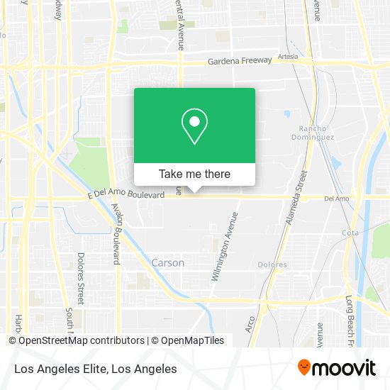 Mapa de Los Angeles Elite