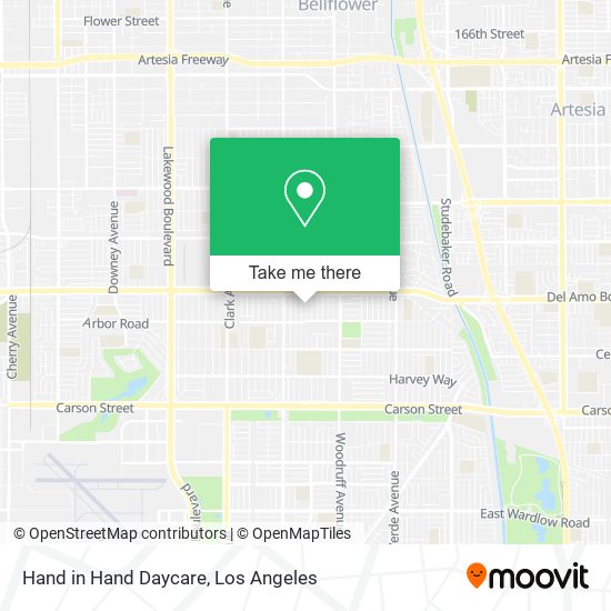 Mapa de Hand in Hand Daycare