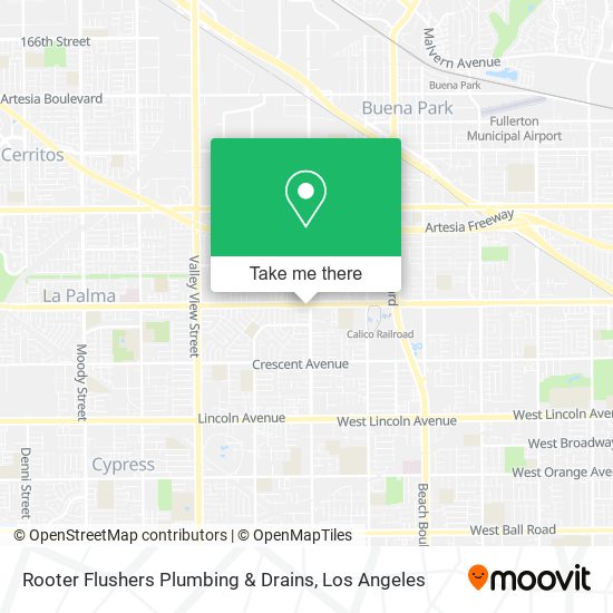 Mapa de Rooter Flushers Plumbing & Drains