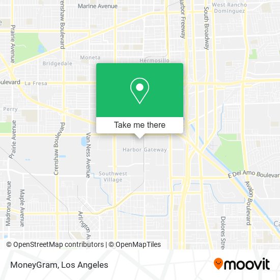 MoneyGram map