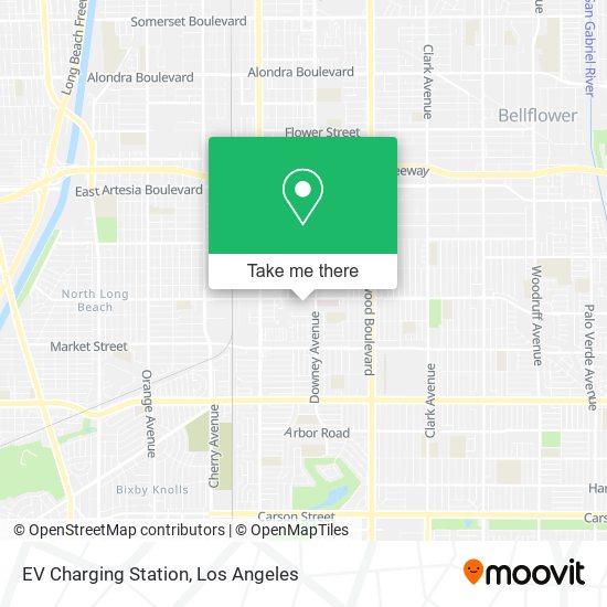 Mapa de EV Charging Station