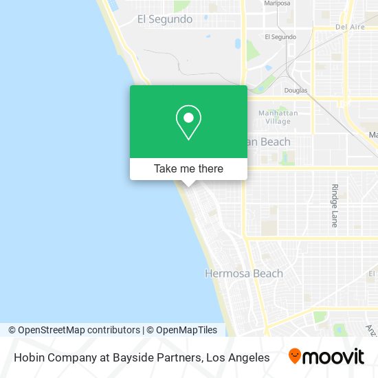 Mapa de Hobin Company at Bayside Partners