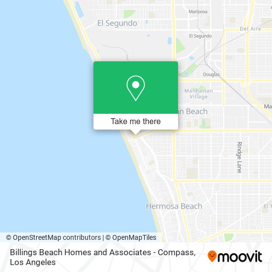 Billings Beach Homes and Associates - Compass map
