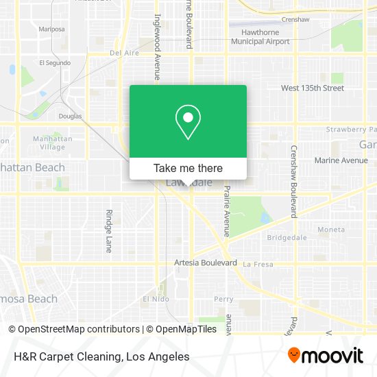 H&R Carpet Cleaning map