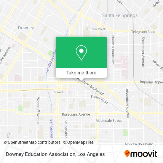 Mapa de Downey Education Association