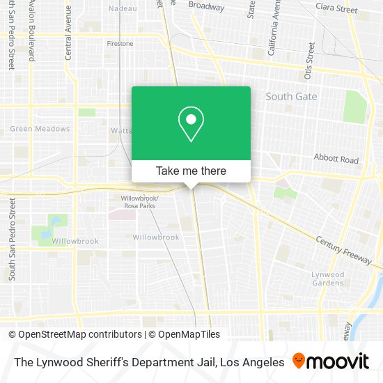 Mapa de The Lynwood Sheriff's Department Jail