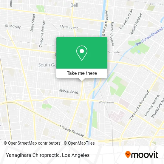 Yanagihara Chiropractic map
