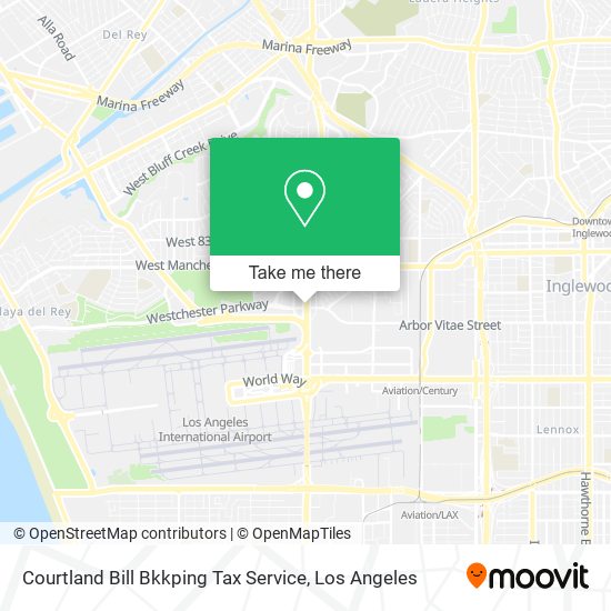 Courtland Bill Bkkping Tax Service map