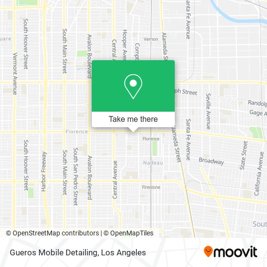 Gueros Mobile Detailing map