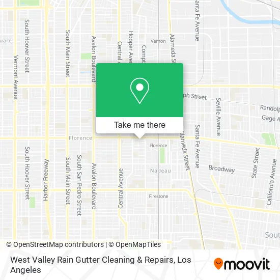 West Valley Rain Gutter Cleaning & Repairs map