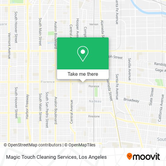 Mapa de Magic Touch Cleaning Services