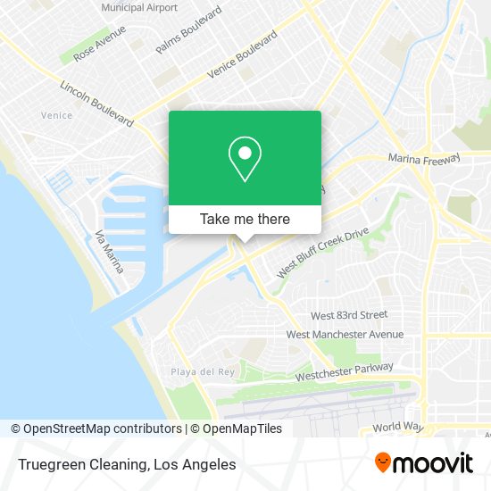 Mapa de Truegreen Cleaning