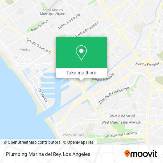 Mapa de Plumbing Marina del Rey