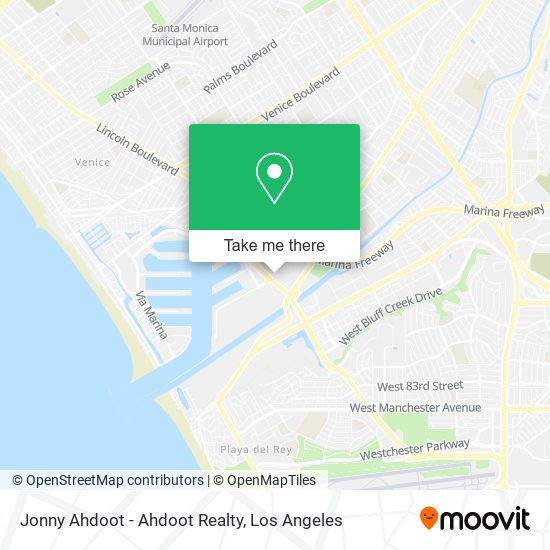 Jonny Ahdoot - Ahdoot Realty map