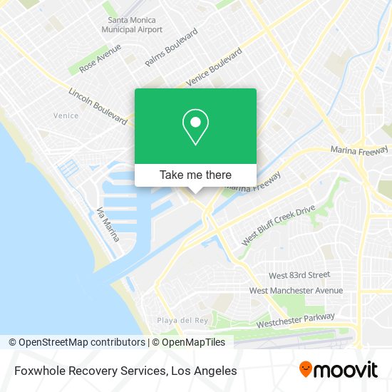 Foxwhole Recovery Services map