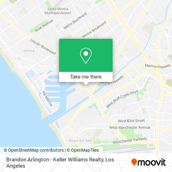 Brandon Arlington - Keller Williams Realty map