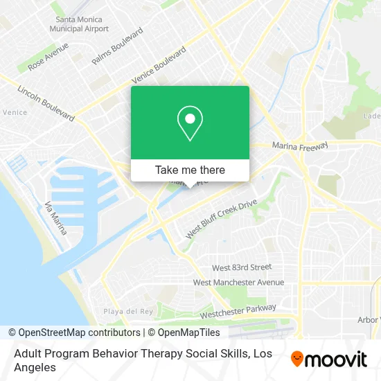 Adult Program Behavior Therapy Social Skills map