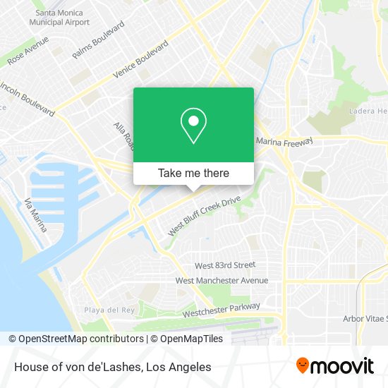 House of von de'Lashes map