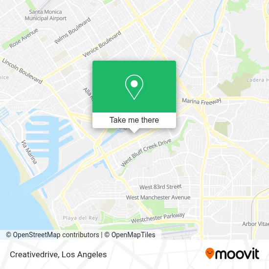 Creativedrive map