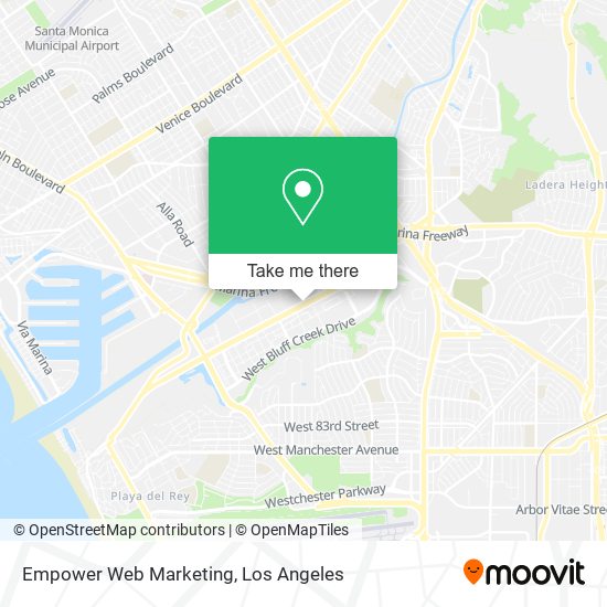 Empower Web Marketing map