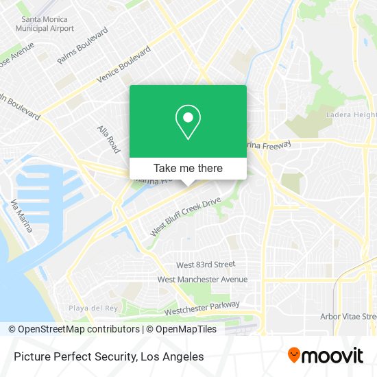 Mapa de Picture Perfect Security